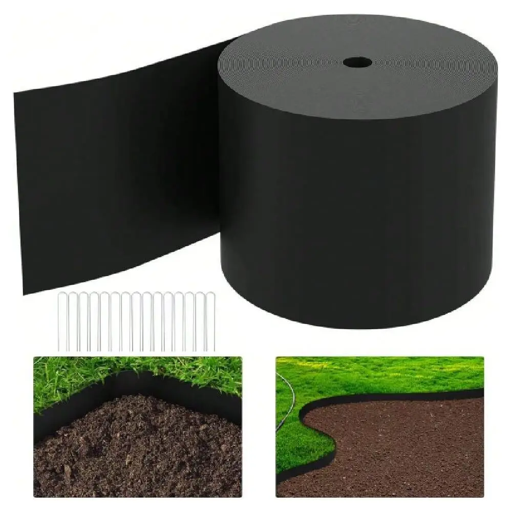 FT Grass Barrier Landscape Edging Coil 5 Inch Depth Terrace Board Edging Flexible Garden Bed Barrier For Lawn Area Backyard Dri
FT Grass Barrier Landscape Edging Coil 5 Inch Depth Terrace Board Edging Flexible Garden Bed Barrier For Lawn Area Backyard Dri