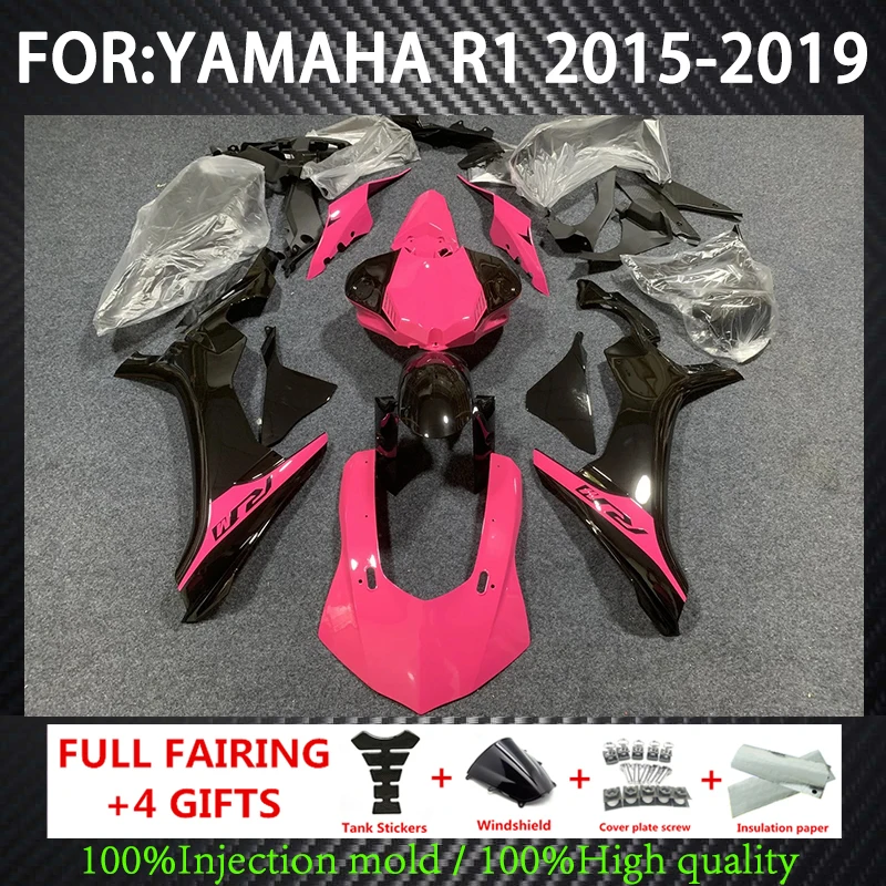 Motorcycle Whole Body Fairing Suitable for Yamaha R1 15-19 Years YZF1000 2015 2016 2017-2019 Fairing Black
Motorcycle Whole Body Fairing Suitable for Yamaha R1 15-19 Years YZF1000 2015 2016 2017-2019 Fairing Black