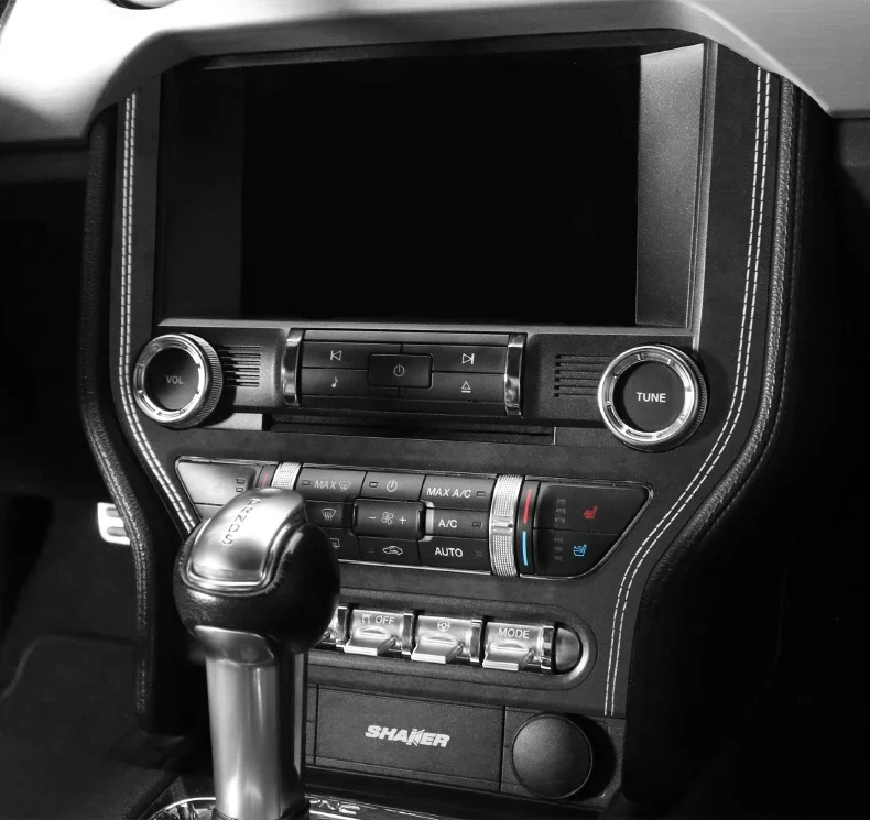 Для Ford Mustang 2015-23 Алькантара центральное управление навигация кондиционер CD панель декоративная наклейка
Для Ford Mustang 2015-23 Алькантара центральное управление навигация кондиционер CD панель декоративная наклейка