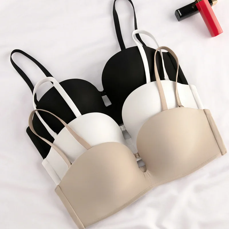 Half-Cup Trace Women's Bra Small Chest Gather No Empty Cup Underwear Shoulder Strap Summer Bra Prevent Sagging Home Clothes
Half-Cup Trace Women's Bra Small Chest Gather No Empty Cup Underwear Shoulder Strap Summer Bra Prevent Sagging Home Clothes