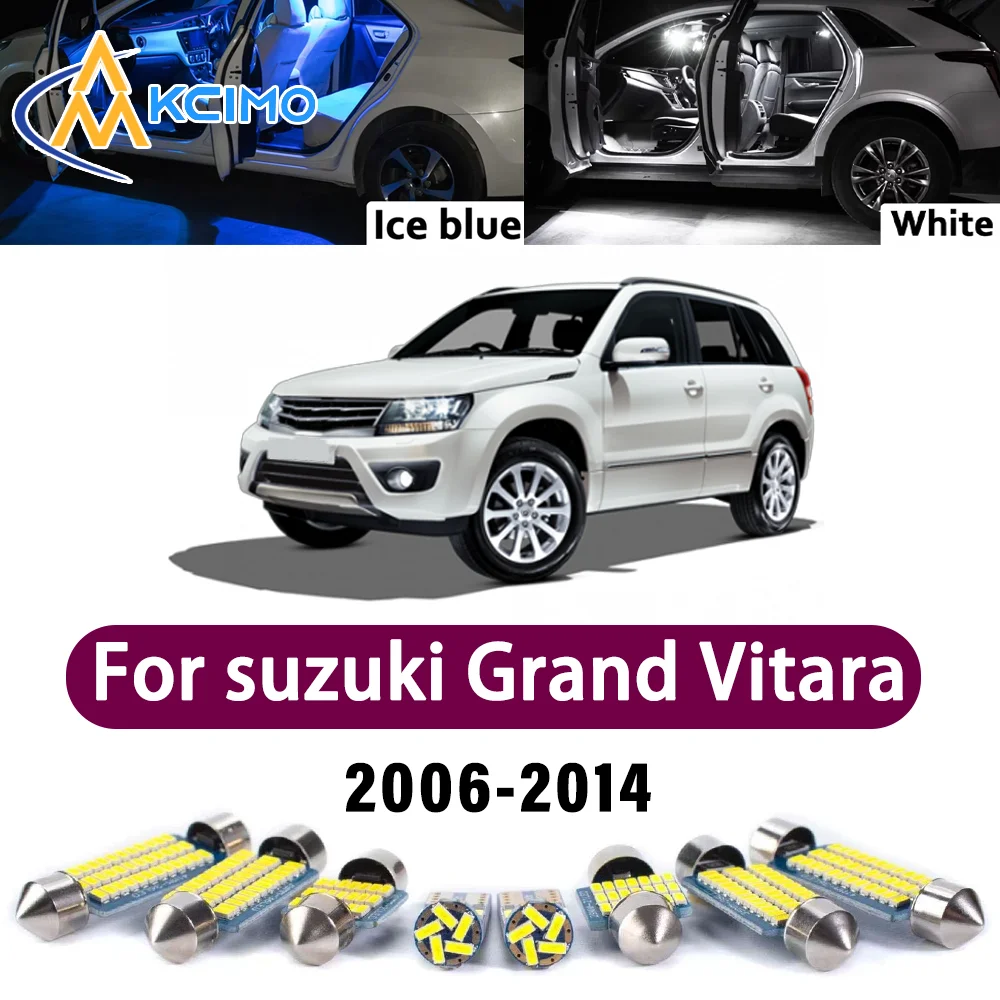 Error Free LED Interior Light Kit for Suzuki Grand Vitara Escudo 2006-2014 Premium Bright Dome Trunk Mirror Reading Lamps Canbus
Error Free LED Interior Light Kit for Suzuki Grand Vitara Escudo 2006-2014 Premium Bright Dome Trunk Mirror Reading Lamps Canbus