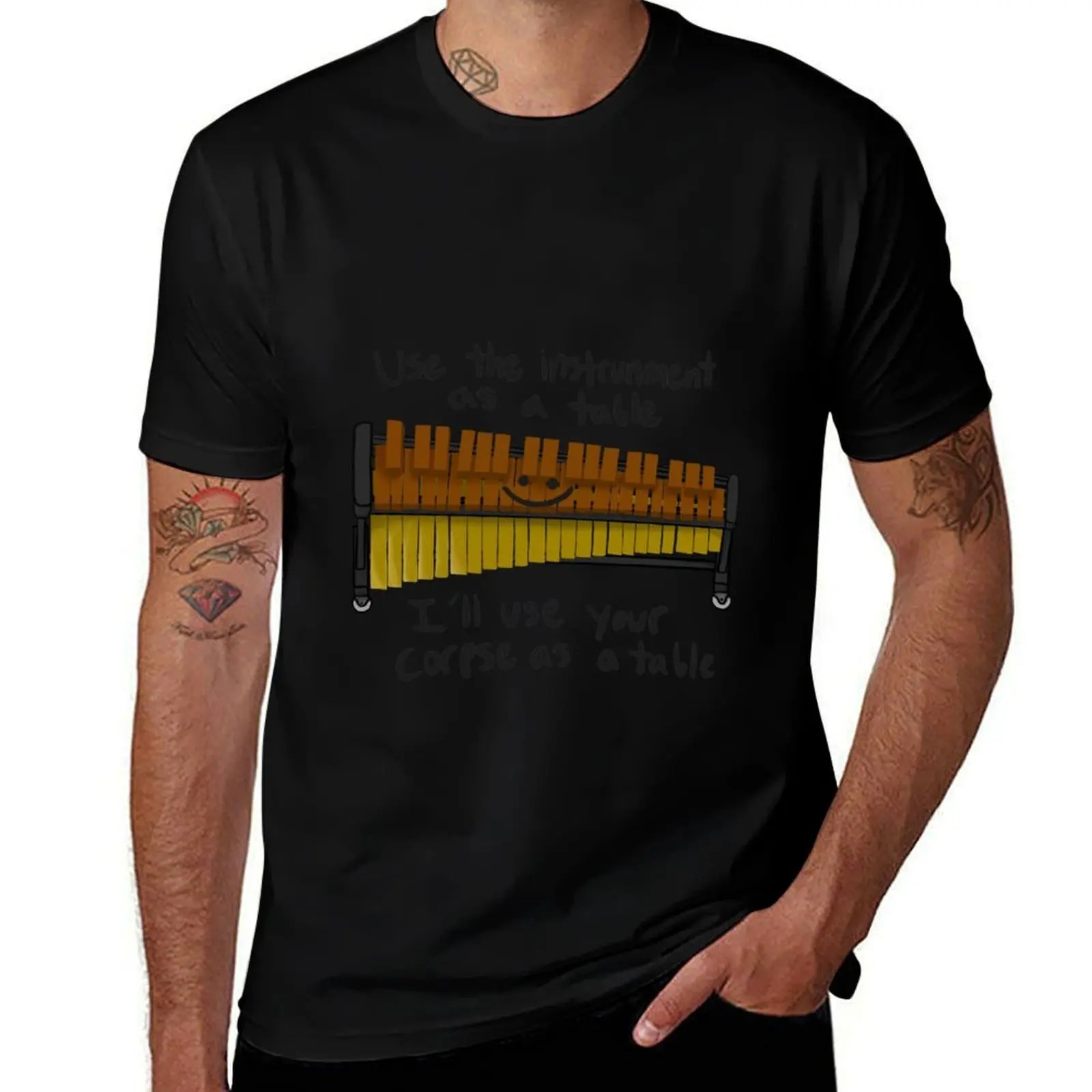 Marimba T-Shirt Basic Solid Color Short Sleeve Cotton Top
Marimba T-Shirt Basic Solid Color Short Sleeve Cotton Top