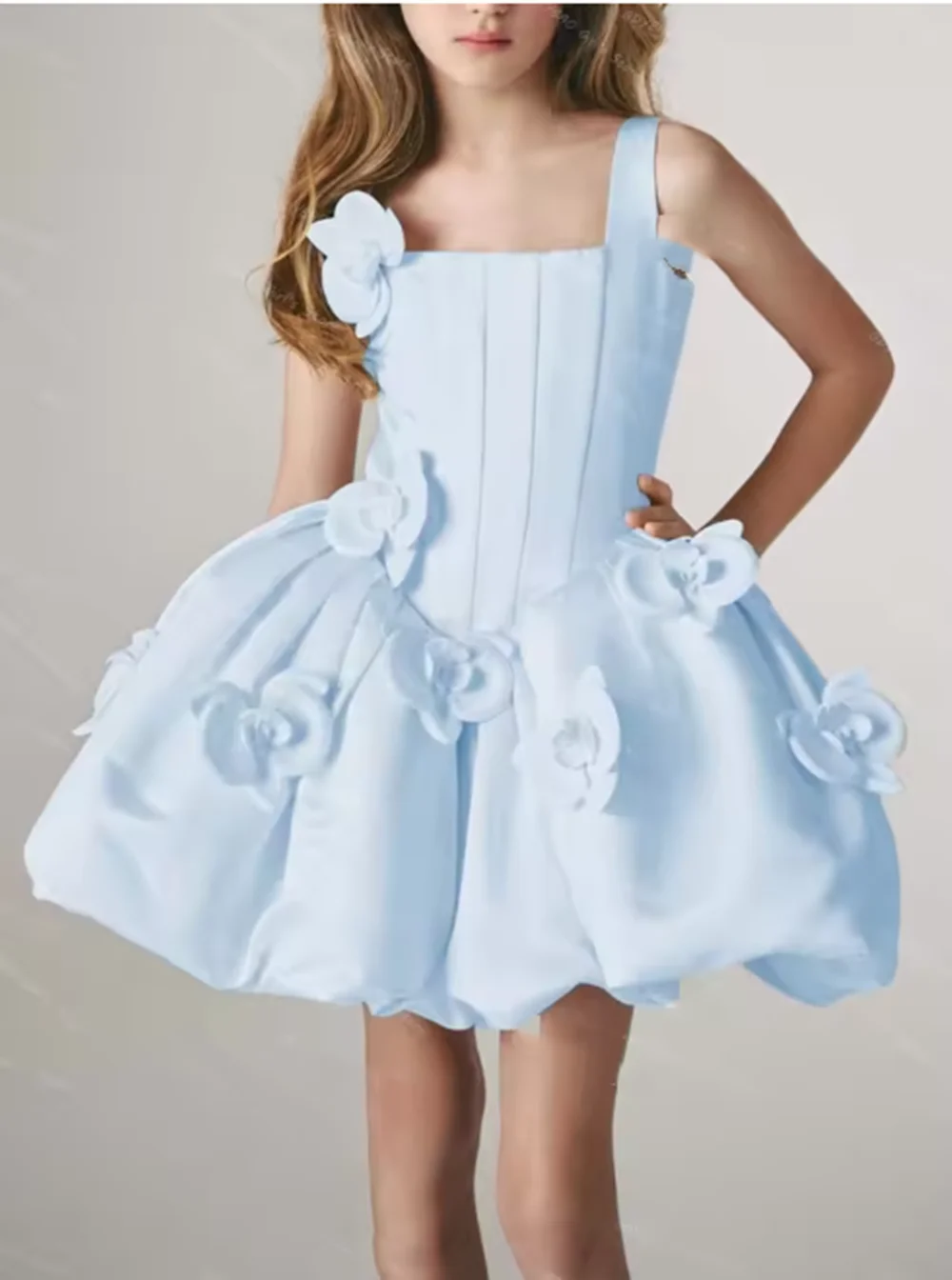 3D аппликация длиной выше колена, пышная пачка на тонких бретельках, праздничное платье принцессы, платье с цветочным узором для девочек на свадьбу
3D аппликация длиной выше колена, пышная пачка на тонких бретельках, праздничное платье принцессы, платье с цветочным узором для девочек на свадьбу