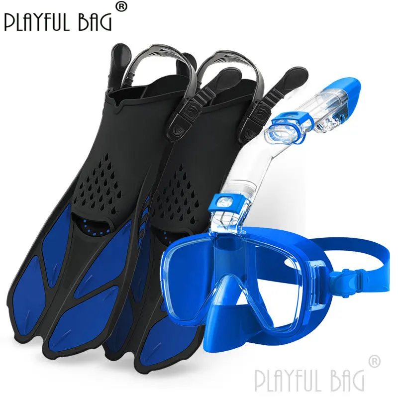 Snorkeling 2 Pieces Set Silicone fins Snorkel Mask Diving sport training equipment Adjustable design E194
Snorkeling 2 Pieces Set Silicone fins Snorkel Mask Diving sport training equipment Adjustable design E194