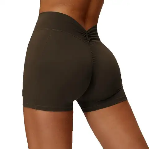 High Waist Yoga Pants Women Fitness Quick-Dry Sport Short Women Cycling Soft Training Shorts Jog Scrunch Butt Yoga Short Legging
