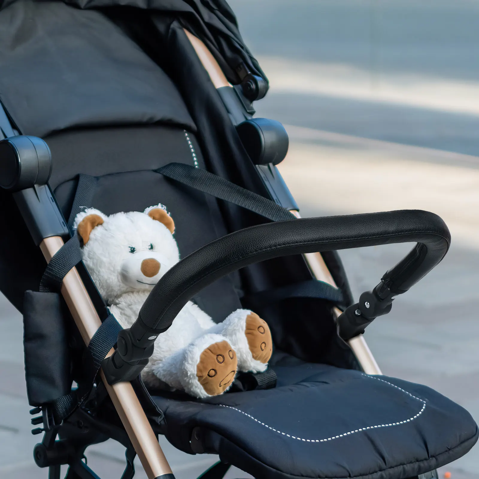 Adjustable Baby Stroller with PU Strong Load Bearing Stroller Armrest
Adjustable Baby Stroller with PU Strong Load Bearing Stroller Armrest