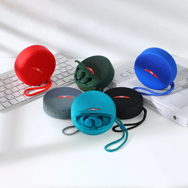 Sport Earphone Sports Speaker Hands-free 2 In 1 Portable For All Smartphones Noise-cancelling Headphones Stereo Sound Box Mini
Sport Earphone Sports Speaker Hands-free 2 In 1 Portable For All Smartphones Noise-cancelling Headphones Stereo Sound Box Mini