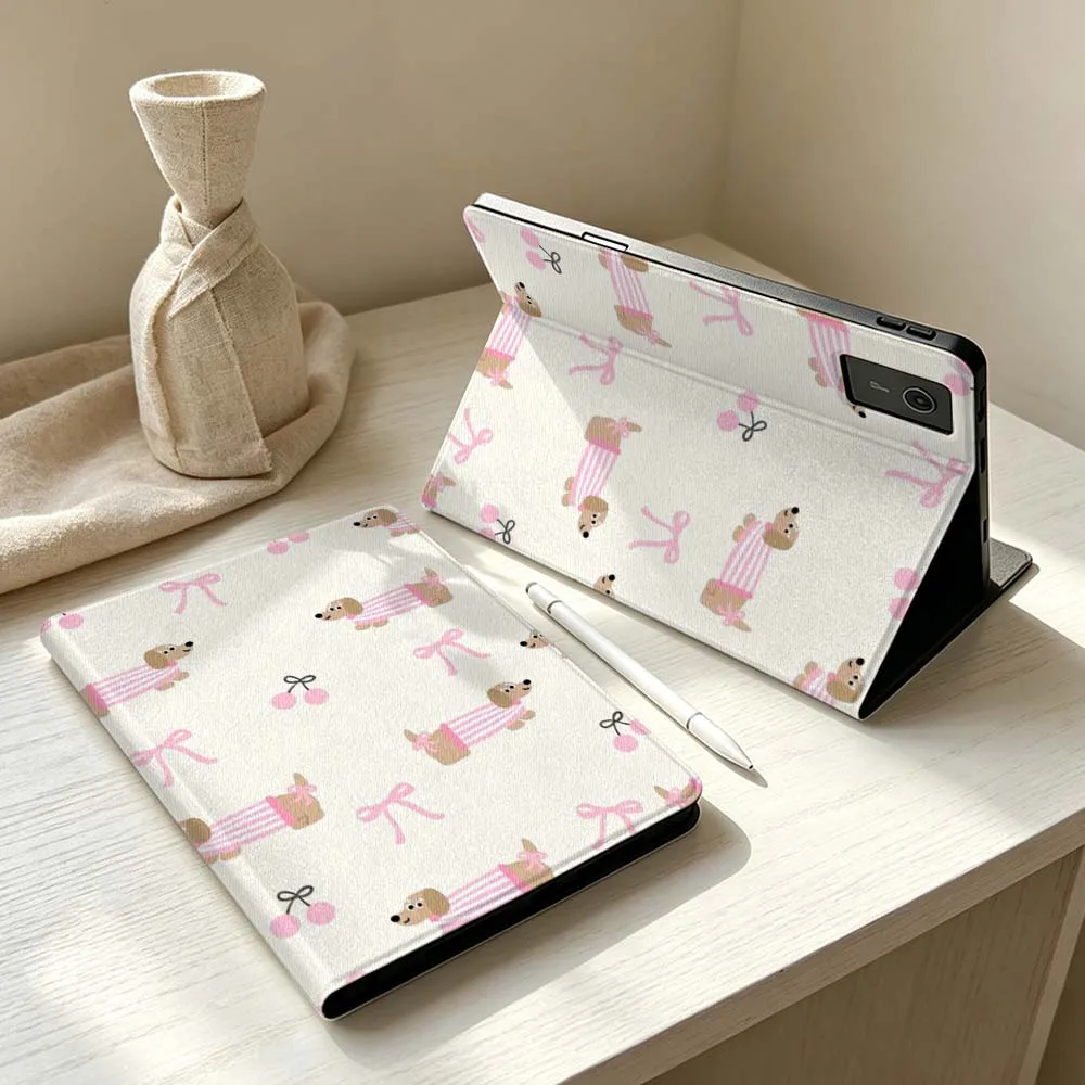 Cartoon Dachshund Bow For Lenovo Xiaoxin Lenovo Tab Pad Pro Plus P12 P11 M10 Soft Pen Tray Tablet Case
Cartoon Dachshund Bow For Lenovo Xiaoxin Lenovo Tab Pad Pro Plus P12 P11 M10 Soft Pen Tray Tablet Case