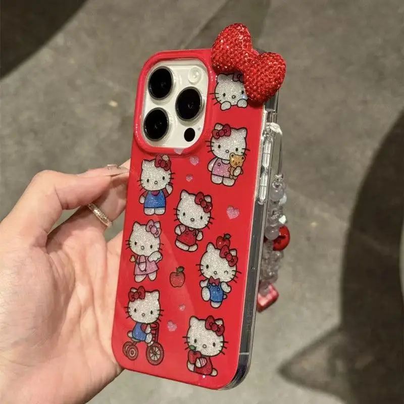 Kawaii Hello Kitty Sanrio Student Cute Cartoon iPhone Shell Mobile Phone Decoration Protective Shell Christmas Gifts for Kids
Kawaii Hello Kitty Sanrio Student Cute Cartoon iPhone Shell Mobile Phone Decoration Protective Shell Christmas Gifts for Kids