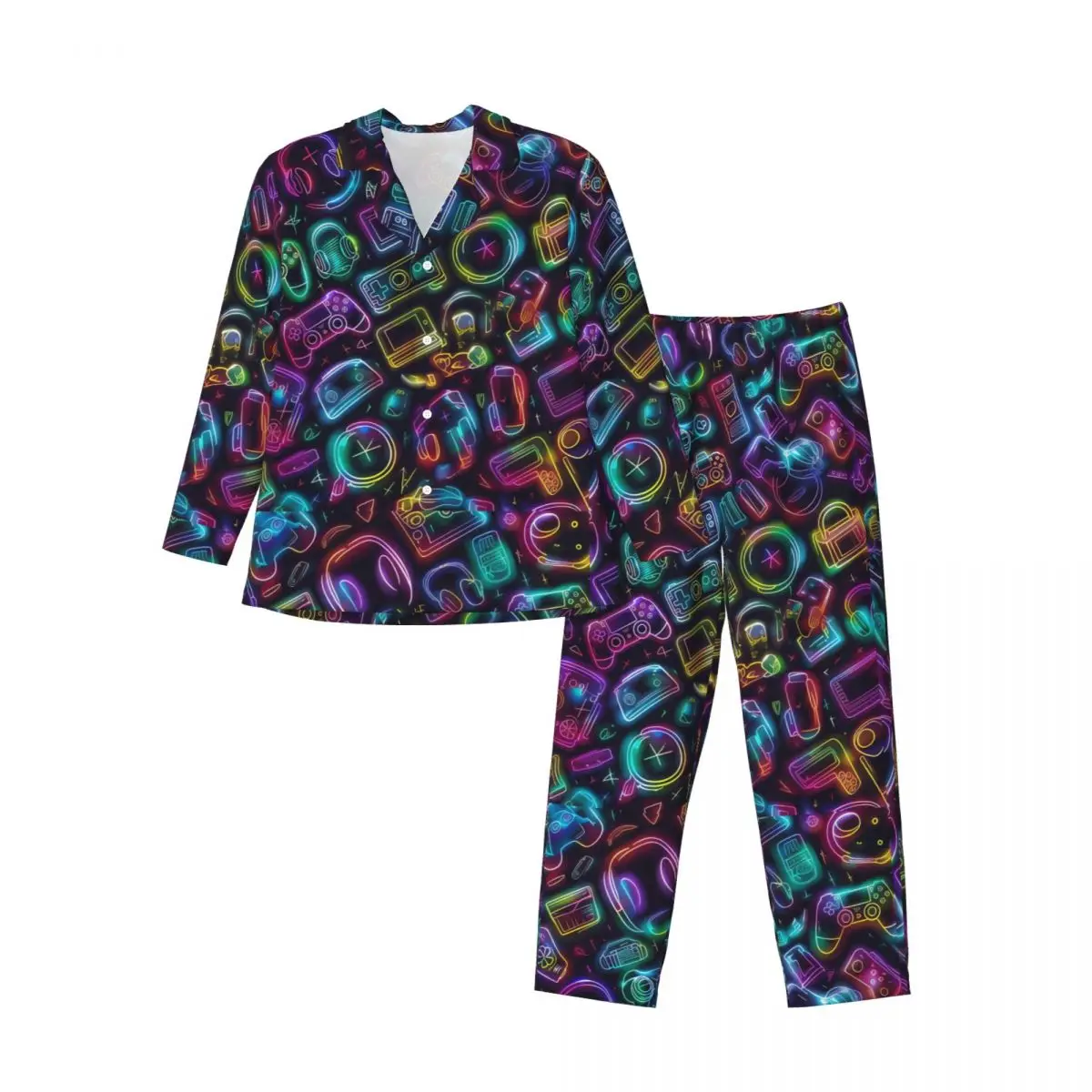 Men's Home Suits Long-sleeved Video Game Suits for Autumn and Winter Pajamas for Men
Men's Home Suits Long-sleeved Video Game Suits for Autumn and Winter Pajamas for Men