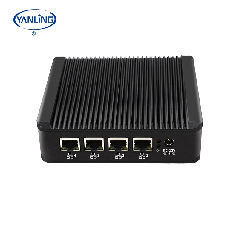 OEM Mini PC J4125 With 4 LAN PFsense Firewall Server & Cheap Router In Stock