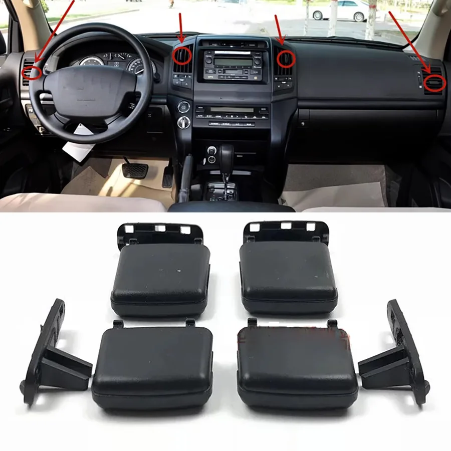 4 шт., лезвие для вентиляционного отверстия приборной панели Toyota Land Cruiser LC200 2007-2017
4 шт., лезвие для вентиляционного отверстия приборной панели Toyota Land Cruiser LC200 2007-2017
