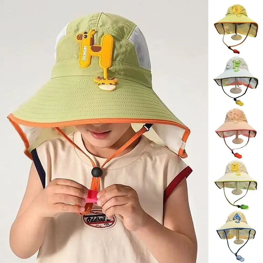Cute Quick Drying Kids Sun Hat Shawl Design Summer Style Fisherman Cap Outdoor Use Net Protection Sunshade Visor Boys Girls
Cute Quick Drying Kids Sun Hat Shawl Design Summer Style Fisherman Cap Outdoor Use Net Protection Sunshade Visor Boys Girls