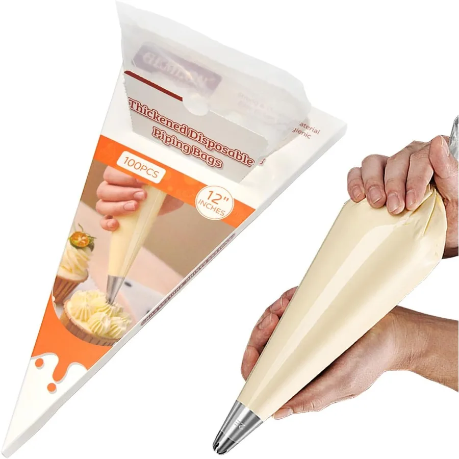 Одноразовые кондитерские пакеты, 12 дюймов, прозрачные кондитерские пакеты, 100 шт., для украшения торта, печенья, противоударные пакеты для глазури для глазури, шоколада
Одноразовые кондитерские пакеты, 12 дюймов, прозрачные кондитерские пакеты, 100 шт., для украшения торта, печенья, противоударные пакеты для глазури для глазури, шоколада