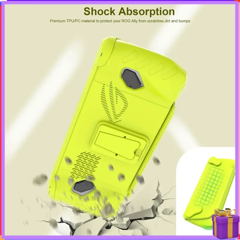 Advanced-For ROG Ally Host With Stand Full Cover TPU Protective Case Removable Face Cover Drop Protection Case
Advanced-For ROG Ally Host With Stand Full Cover TPU Protective Case Removable Face Cover Drop Protection Case