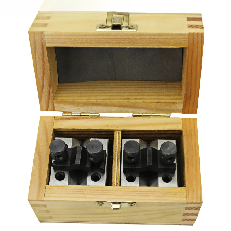 V-block set, 35x35x30mm, 1set contains 2pcs, High quality, used to clamping tools on the machines
V-block set, 35x35x30mm, 1set contains 2pcs, High quality, used to clamping tools on the machines