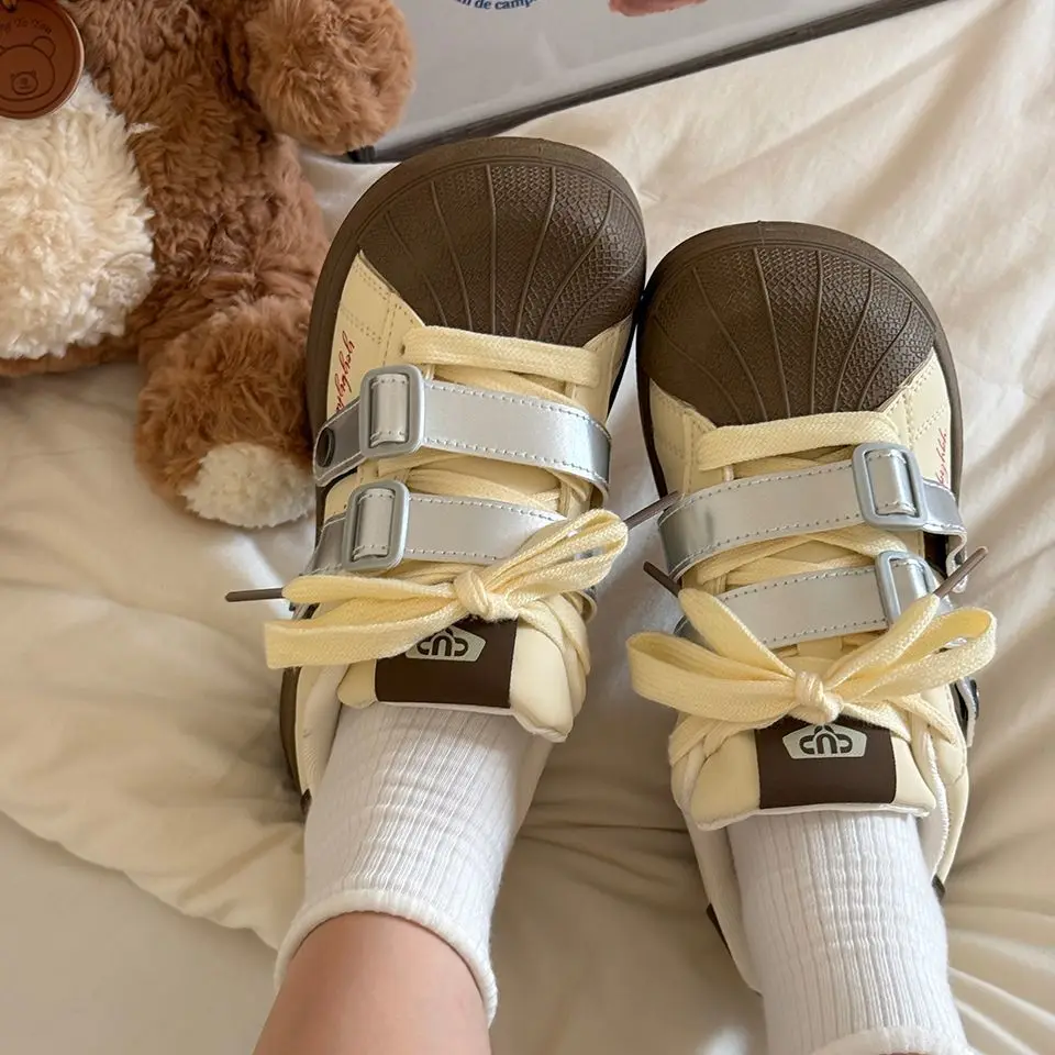 Women Breathable Lolita Letters Sneakers Summer Cartoon Shell Shoes Thick Heel Sneakers Casual Running Platform Chunky Sneakers
Women Breathable Lolita Letters Sneakers Summer Cartoon Shell Shoes Thick Heel Sneakers Casual Running Platform Chunky Sneakers