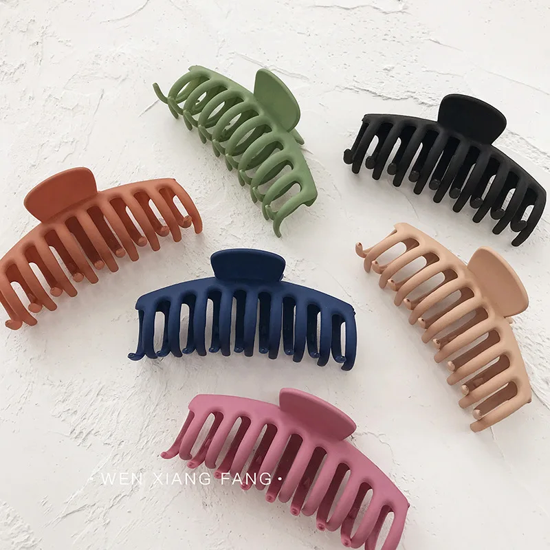Women's shower hair claw clips, hairpins, makeup clips, hair accessories, large-size top clips, hair barrettes, fresh sweet Korean-style hair ornaments
Women's shower hair claw clips, hairpins, makeup clips, hair accessories, large-size top clips, hair barrettes, fresh sweet Korean-style hair ornaments