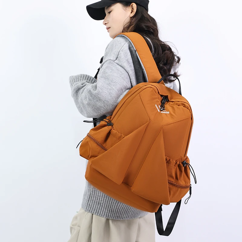 New Solid Color Fashion Versatile Large Capacity Student Schoolbags Nylon Fabric Outdoor Travel Simple Casual Storage Bags
New Solid Color Fashion Versatile Large Capacity Student Schoolbags Nylon Fabric Outdoor Travel Simple Casual Storage Bags