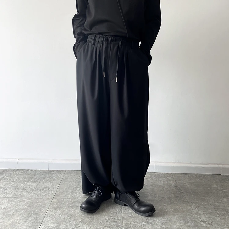 2023Pants Casual Japan Men Fashion Loose Streetwear Kimono Male Women Dark Black Wide Leg Skirt Trousers Stage Clothing
2023Pants Casual Japan Men Fashion Loose Streetwear Kimono Male Women Dark Black Wide Leg Skirt Trousers Stage Clothing
