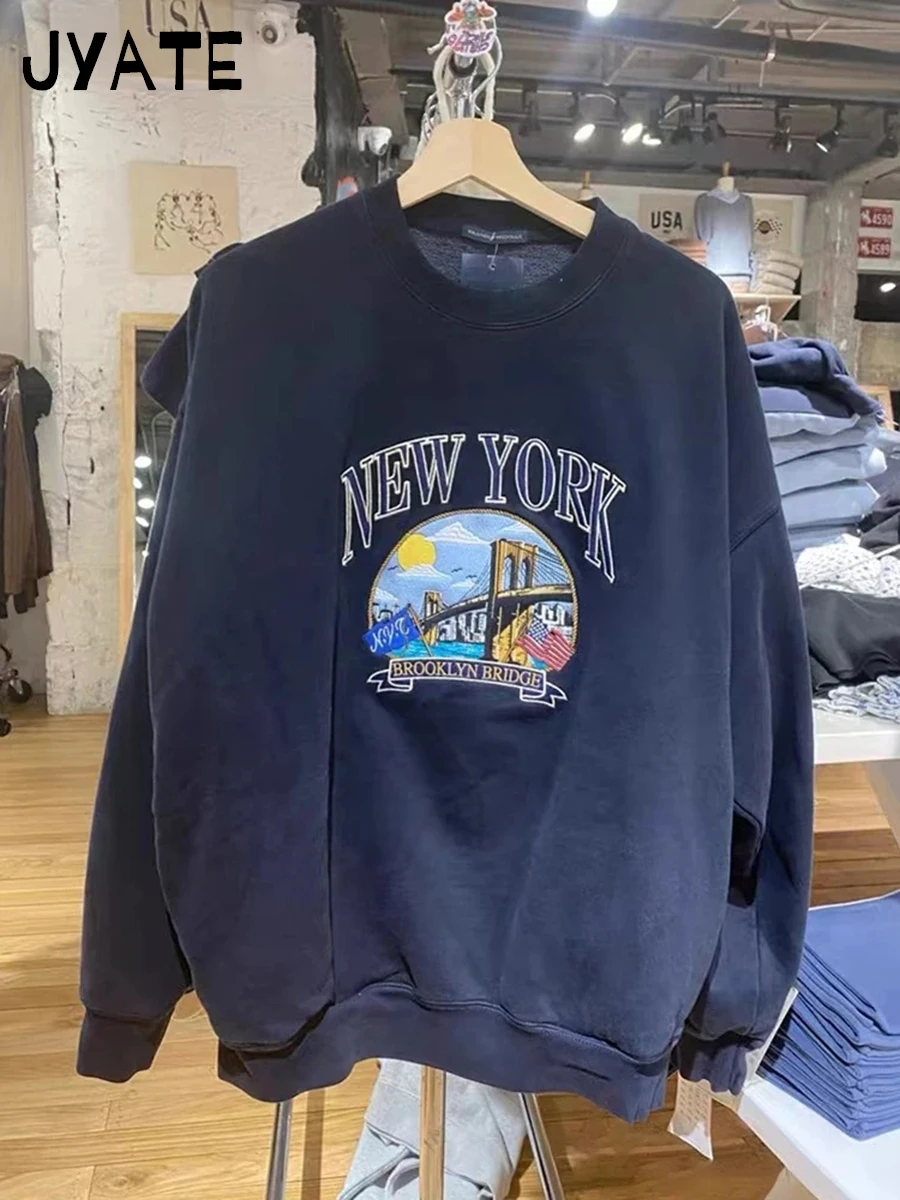 Harajuku Letter Print O-neck Sweatshirts Women Autumn Cotton Casual Streetwear Pullover Tops Vintage Streetwear Chic Y2K Hoodies
Harajuku Letter Print O-neck Sweatshirts Women Autumn Cotton Casual Streetwear Pullover Tops Vintage Streetwear Chic Y2K Hoodies