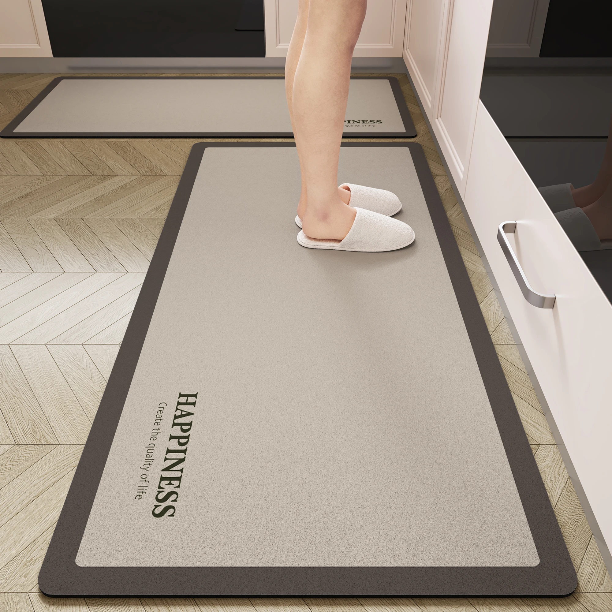 PVC Kitchen Floor Mat Waterproof Oil-proof Carpet Leather Non-slip Area Rug Home Decoration Alfombra Vinilicas Cocina שטיח למטבח
PVC Kitchen Floor Mat Waterproof Oil-proof Carpet Leather Non-slip Area Rug Home Decoration Alfombra Vinilicas Cocina שטיח למטבח