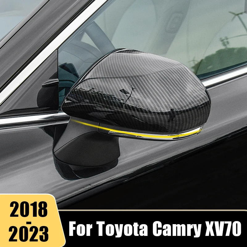 For Toyota Camry XV70 70 2018 2019 2020 2021 2022 2023 Carbon Car Rearview Mirror Sticker Trim Cover Reversing-Mirror Accessory
For Toyota Camry XV70 70 2018 2019 2020 2021 2022 2023 Carbon Car Rearview Mirror Sticker Trim Cover Reversing-Mirror Accessory