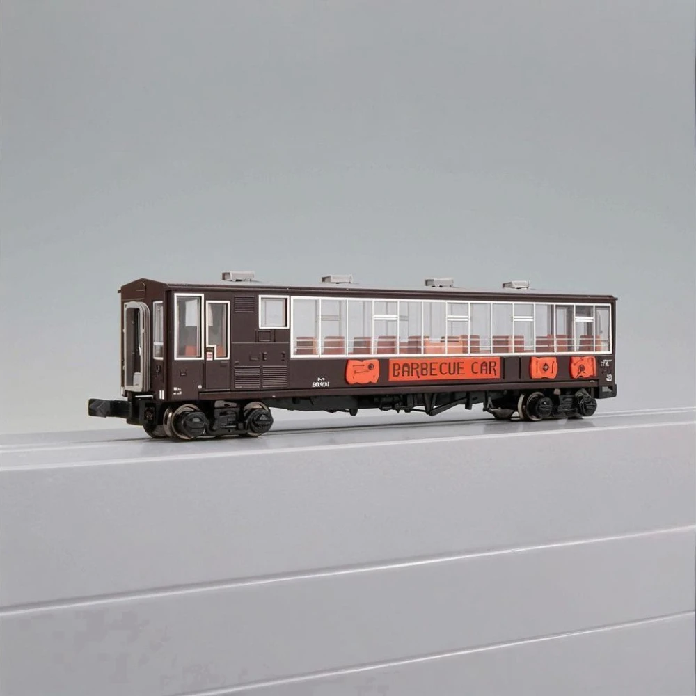 N Type 1/160 Train Model Naha 29001 Hokkaido Barbecue Truck A0477 Non-powered Carriage Model for Sand Table Scene Decoration
N Type 1/160 Train Model Naha 29001 Hokkaido Barbecue Truck A0477 Non-powered Carriage Model for Sand Table Scene Decoration