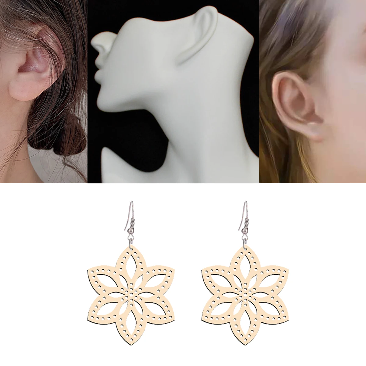 20pcs Earrings Hollow Casual Jewelry Party Ear Accessories Drop Durable Long Lasting Use Gift Ear Accessories Female
20pcs Earrings Hollow Casual Jewelry Party Ear Accessories Drop Durable Long Lasting Use Gift Ear Accessories Female
