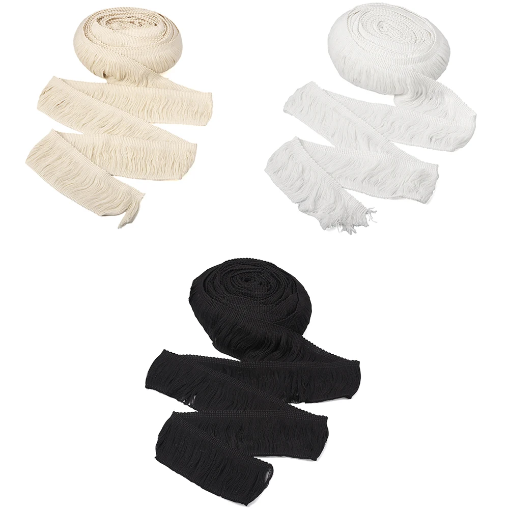10 Yards Cotton Fringe Trimming Ribbon 60mm Wide Fringe Tassel Lace Trim for DIY Clothes Lampshade Curtain Home Decoration
10 Yards Cotton Fringe Trimming Ribbon 60mm Wide Fringe Tassel Lace Trim for DIY Clothes Lampshade Curtain Home Decoration