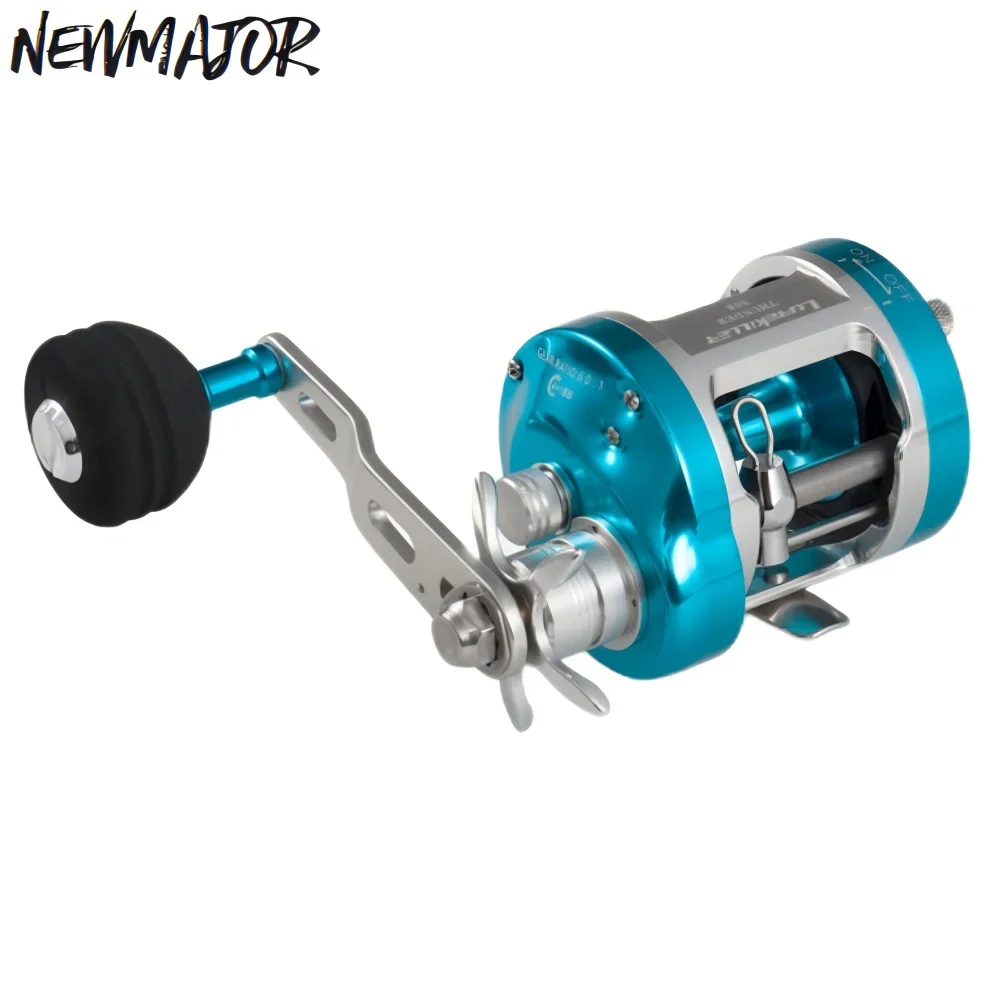 Lurekiller 12Kg 6.0:1 6+1BB Metal Frame Black Thunder Gear Ratio Baitcasting and Slow Jigging Reel for Trolling Fishing
Lurekiller 12Kg 6.0:1 6+1BB Metal Frame Black Thunder Gear Ratio Baitcasting and Slow Jigging Reel for Trolling Fishing