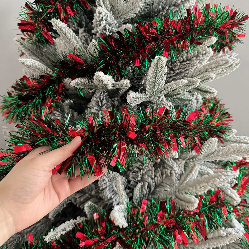 200cm Christmas Tree Tinsel Garland Ornaments Red Green Hanging Strips Ribbon For Christmas Party Home Indoor Outdoor Decoration 
200cm Christmas Tree Tinsel Garland Ornaments Red Green Hanging Strips Ribbon For Christmas Party Home Indoor Outdoor Decoration