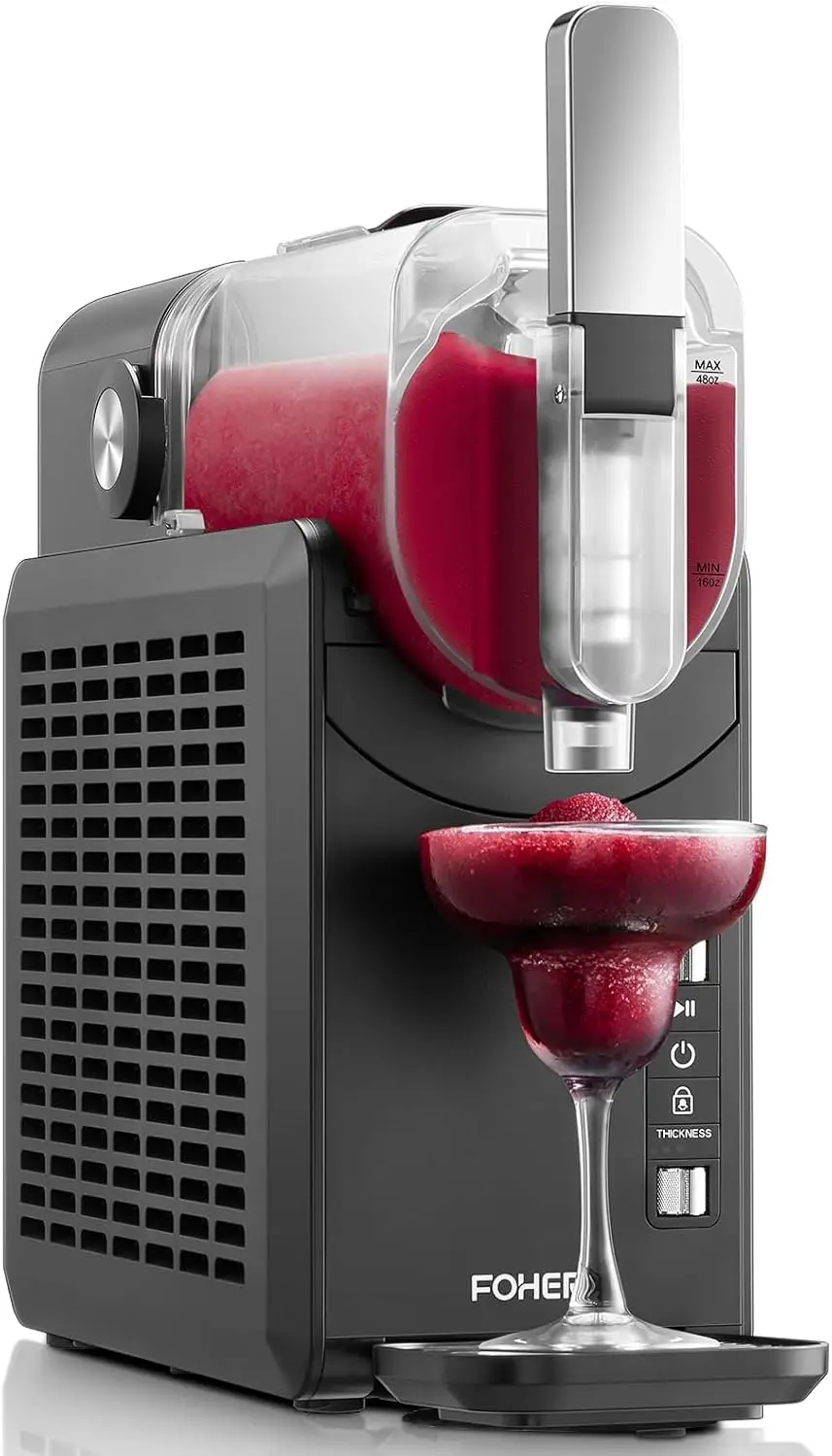 Machine with Quick-freeze Technology, Drink & Slushy Machine, 5 Presets, Frozen Margaritas,
Machine with Quick-freeze Technology, Drink & Slushy Machine, 5 Presets, Frozen Margaritas,