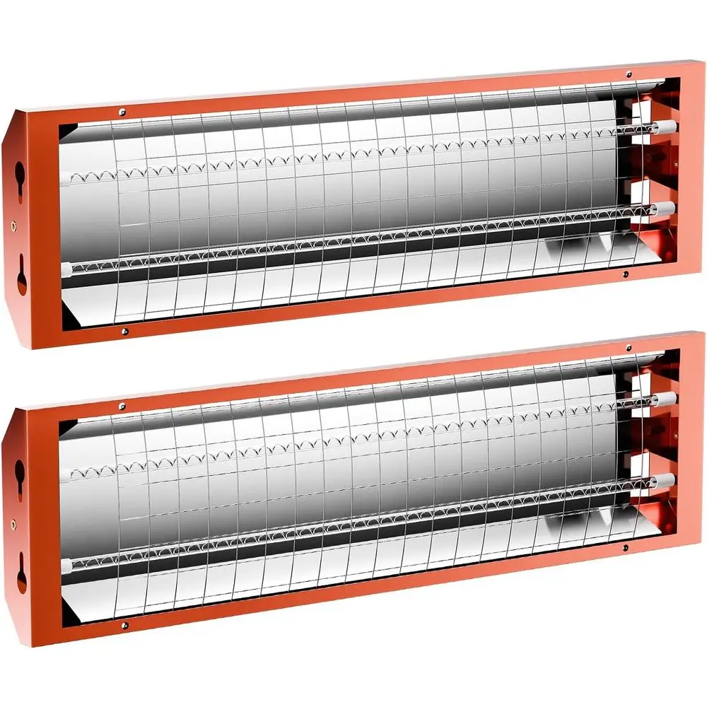 2-Pack 2000W 110V Infrared Paint Drying Lamps for Automotive and Furniture Repair
2-Pack 2000W 110V Infrared Paint Drying Lamps for Automotive and Furniture Repair