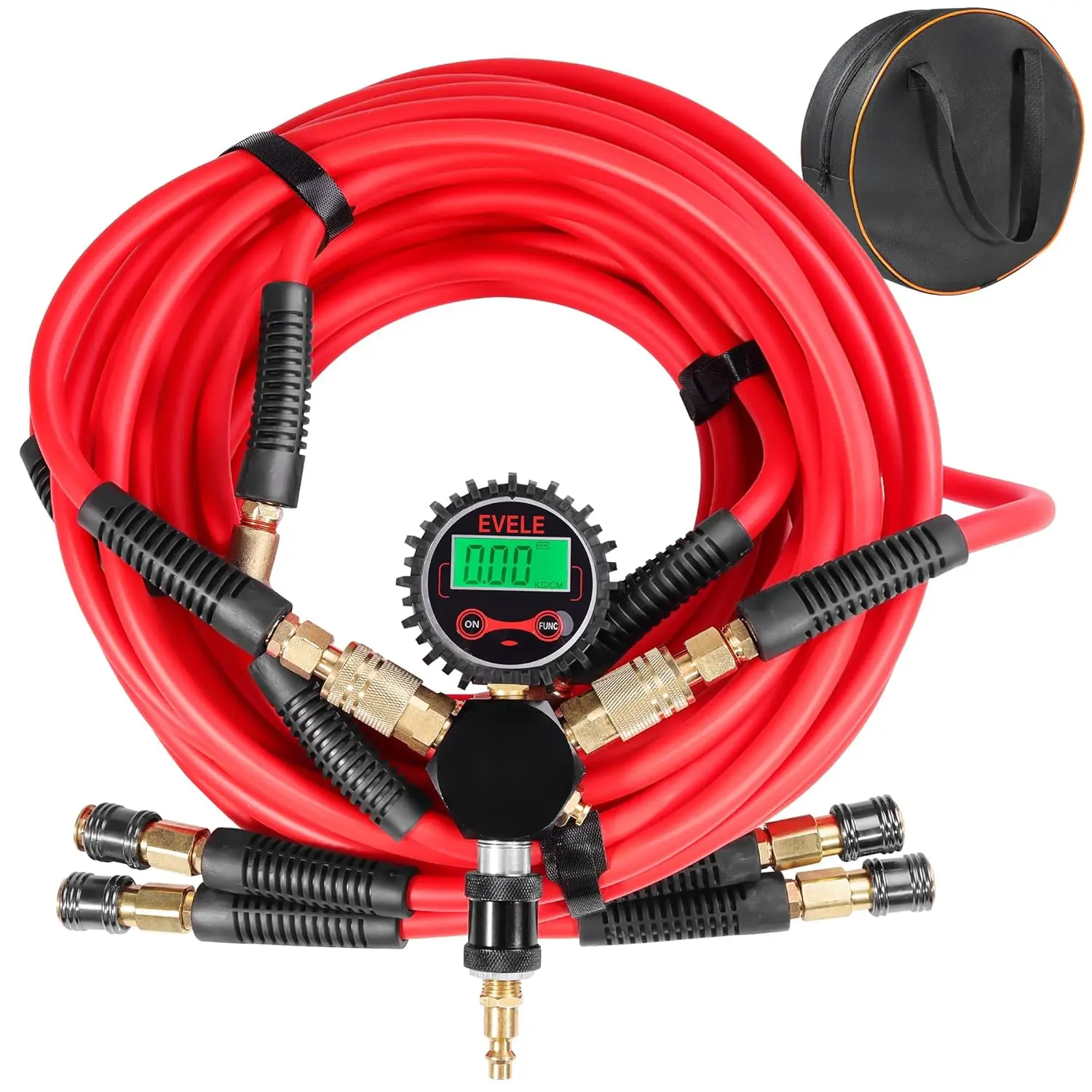 Off-Road Ra4 Tire Inflation Deflation System, Portable 4-Wheel Inflator Deflator with Digital Gauge
Off-Road Ra4 Tire Inflation Deflation System, Portable 4-Wheel Inflator Deflator with Digital Gauge