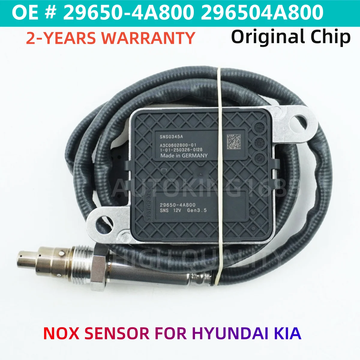 29650-4A800 296504A800 5WK97345 Оригинальный новый датчик кислорода и азота 12В для Hyundai Kia Sportage
29650-4A800 296504A800 5WK97345 Оригинальный новый датчик кислорода и азота 12В для Hyundai Kia Sportage