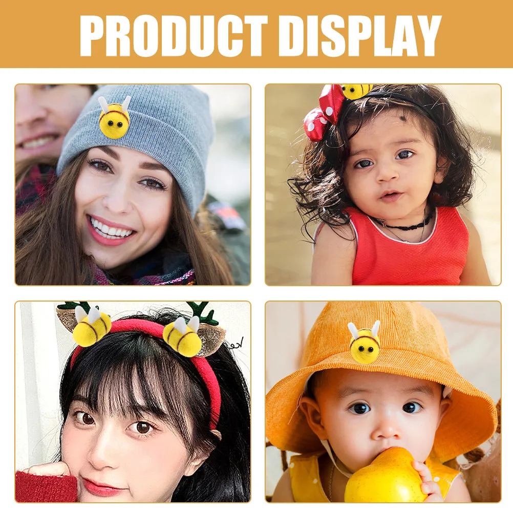 8 шт. миниатюрных пчелок из войлока для рукоделия, украшения для волос, одежды, декора стен, детской комнаты, скрапбукинга
8 шт. миниатюрных пчелок из войлока для рукоделия, украшения для волос, одежды, декора стен, детской комнаты, скрапбукинга