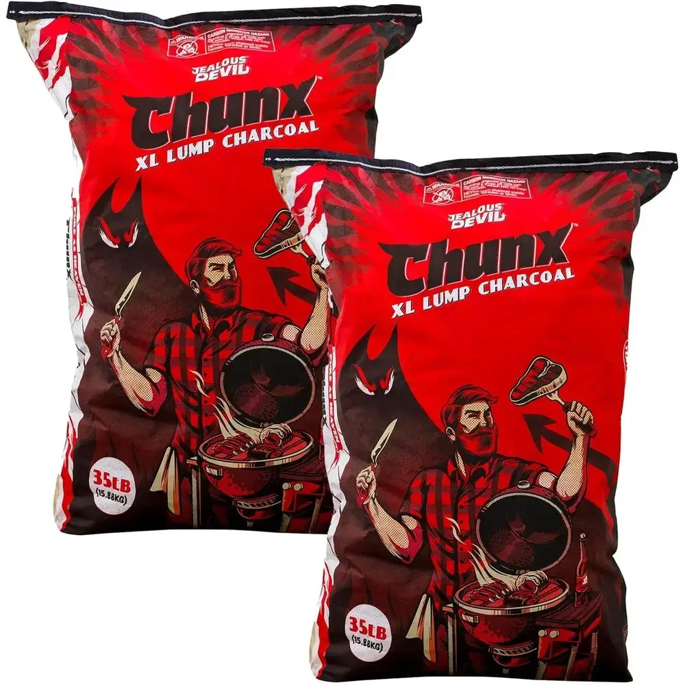 2-Pack 100% All Natural Pro Hardwood Lump Charcoal or Barbecue Grilling and Smoking, 35 Pound Bags - Restaurant Quality BBQ Gril
2-Pack 100% All Natural Pro Hardwood Lump Charcoal or Barbecue Grilling and Smoking, 35 Pound Bags - Restaurant Quality BBQ Gril