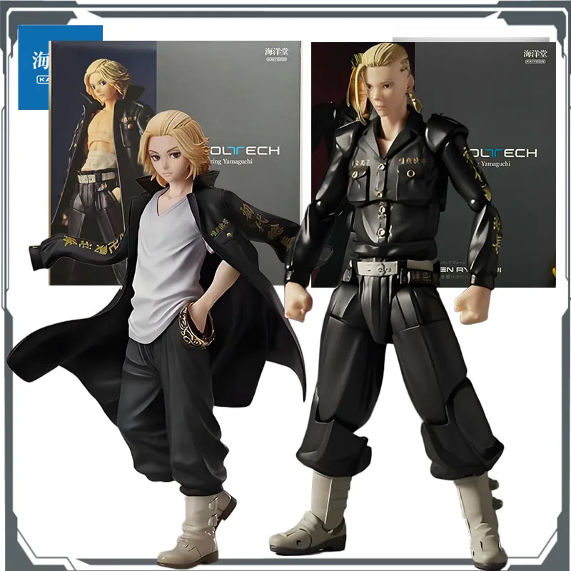 KAIYODO Original REVOLTECH Amazing Yamaguchi Manjiro Sano&Ken Ryuguji Anime Action Figure Assembly Model Toys Model Gift for Boy
KAIYODO Original REVOLTECH Amazing Yamaguchi Manjiro Sano&Ken Ryuguji Anime Action Figure Assembly Model Toys Model Gift for Boy