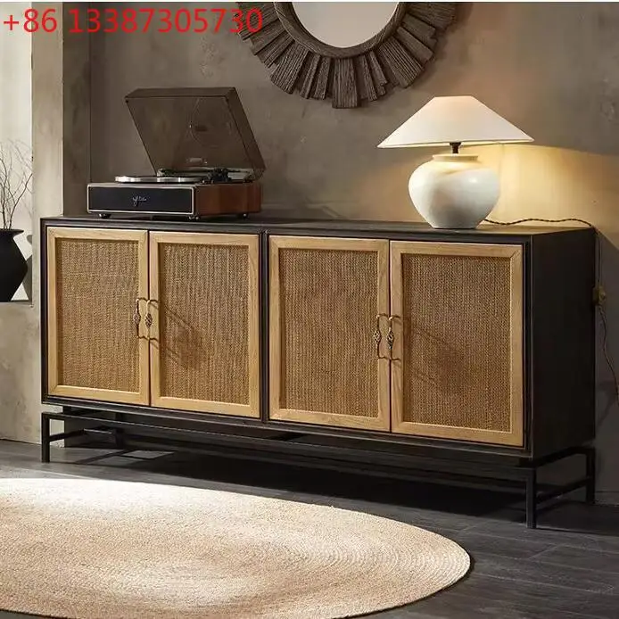 Wabi Sandy Wind Retro Solid Wood Dining Side Cabinet Homestay Kitchen Locker Medieval Cabinet
Wabi Sandy Wind Retro Solid Wood Dining Side Cabinet Homestay Kitchen Locker Medieval Cabinet