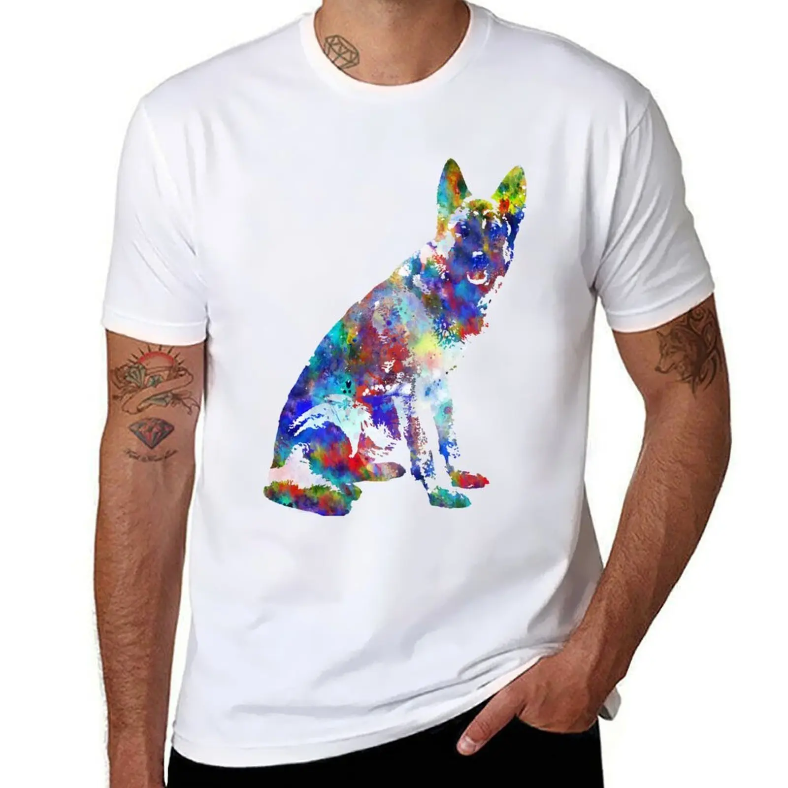 German Shepherd, watercolor German Shepherd T-Shirt funny t shirts cotton man t shirts high quality luxury brand T-Shirt 
German Shepherd, watercolor German Shepherd T-Shirt funny t shirts cotton man t shirts high quality luxury brand T-Shirt
