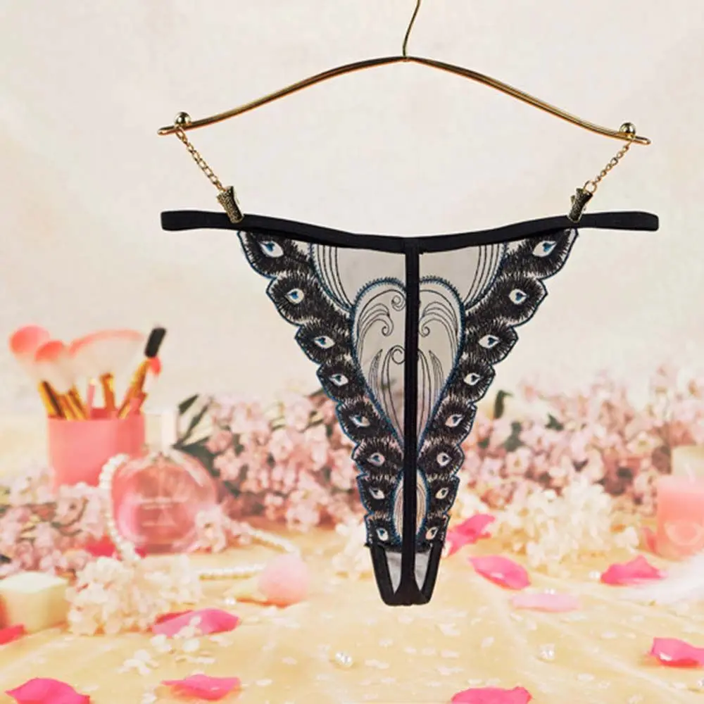 Sexy Temptation Lace Panties Underwear Women Transparent Mesh Embroideric T-back Female Middle-Rise Bandage G String Thong
Sexy Temptation Lace Panties Underwear Women Transparent Mesh Embroideric T-back Female Middle-Rise Bandage G String Thong