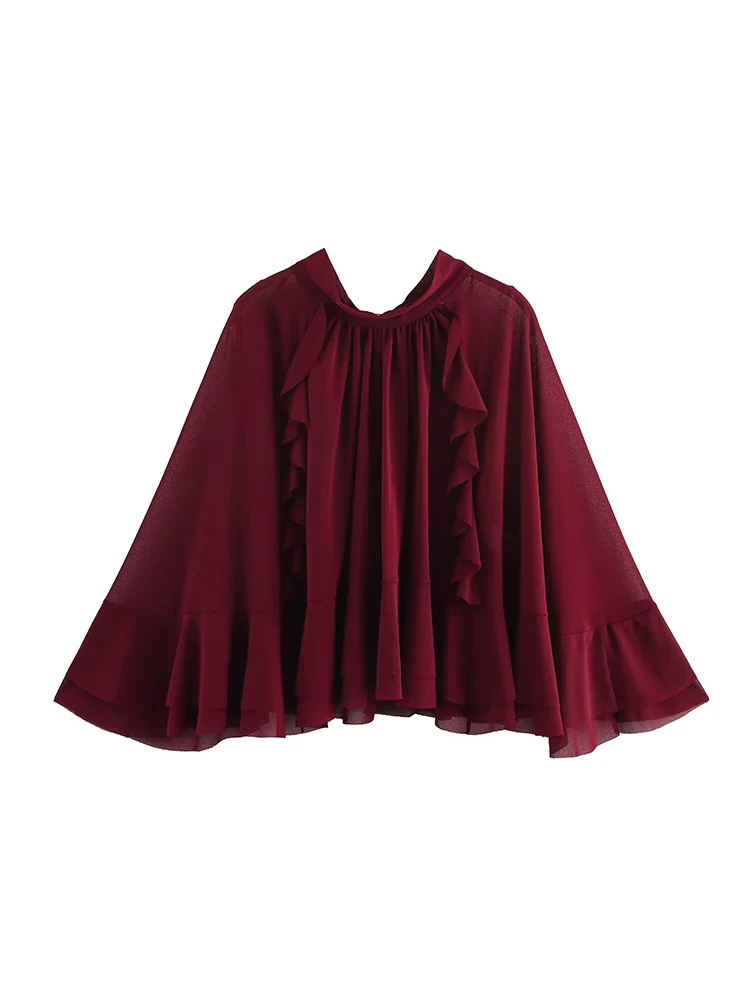 New Women's Fashionable European and American Style Multi-match Layered Decoration Stand Collar Long Sleeve Shirt
New Women's Fashionable European and American Style Multi-match Layered Decoration Stand Collar Long Sleeve Shirt