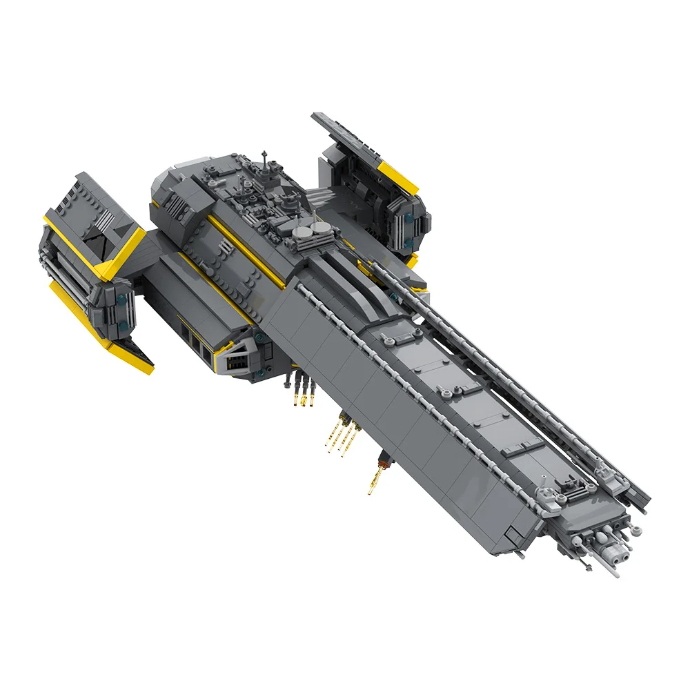 MOC Helldivers Destroyer Spaceship Building Blocks Set Sci-Fi Starship Bricks Toy Model Kid Toy Display & Gift Sets Collection
MOC Helldivers Destroyer Spaceship Building Blocks Set Sci-Fi Starship Bricks Toy Model Kid Toy Display & Gift Sets Collection