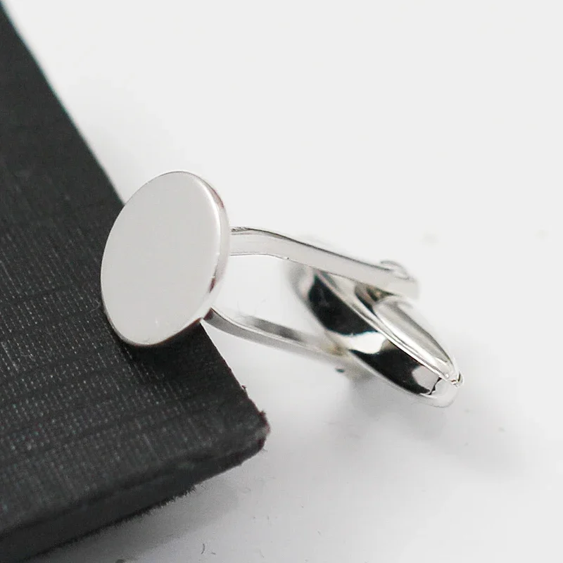 Beadsnice Cufflink Blanks Sterling Silver Cuff Link Base 10mm Glue Pad DIY Cufflink Flat Pad Men Jewelry Supplies 39486
Beadsnice Cufflink Blanks Sterling Silver Cuff Link Base 10mm Glue Pad DIY Cufflink Flat Pad Men Jewelry Supplies 39486