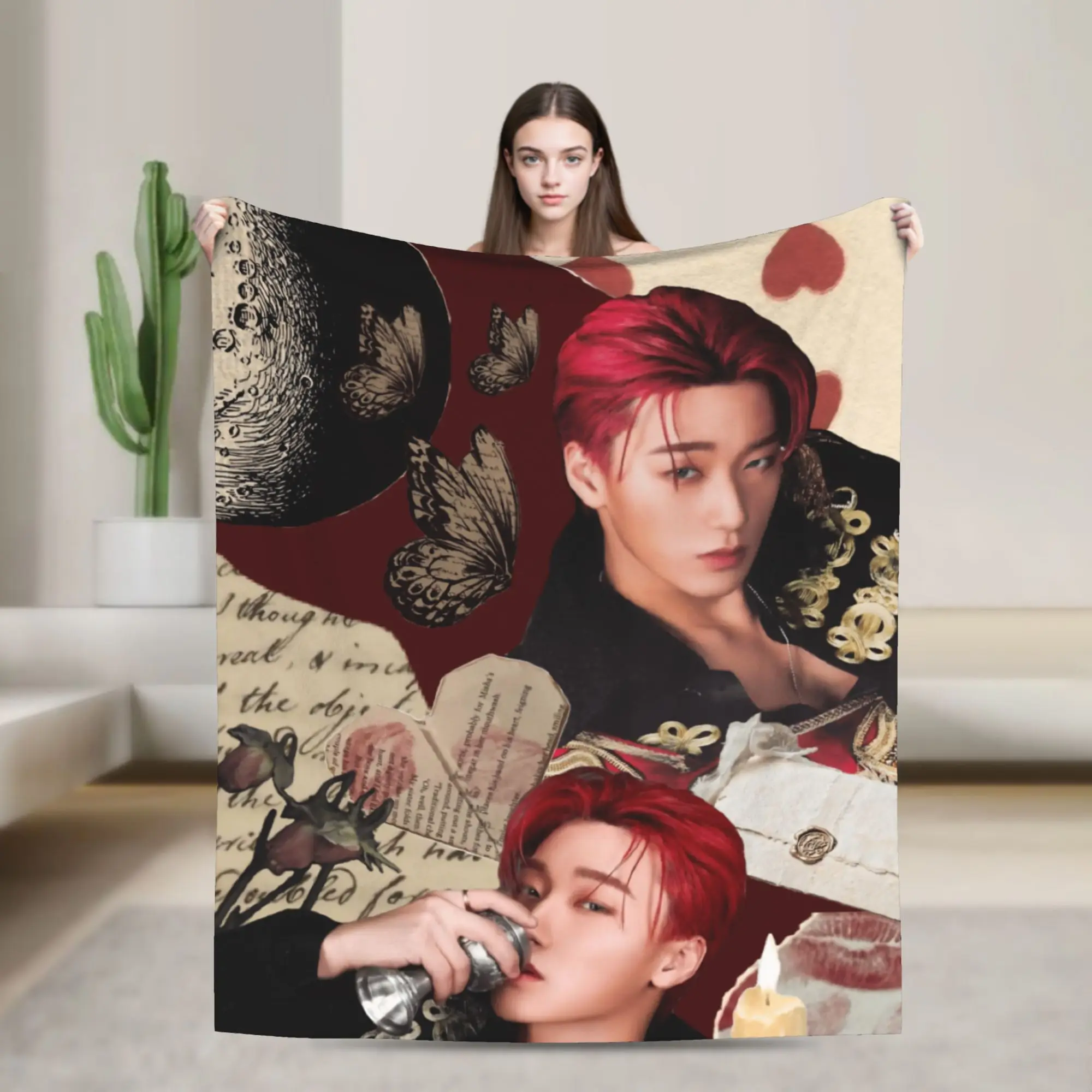 Kpop Ateez Choi San Blanket Warm Print Plush Throw Blanket For Bedroom Picnic Flannel Bedspread Bed Cover
Kpop Ateez Choi San Blanket Warm Print Plush Throw Blanket For Bedroom Picnic Flannel Bedspread Bed Cover