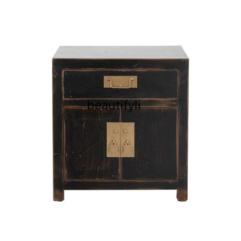New Chinese simple bedside table solid wood bedside locker, retro personalized bedroom side cabinet design furniture
New Chinese simple bedside table solid wood bedside locker, retro personalized bedroom side cabinet design furniture