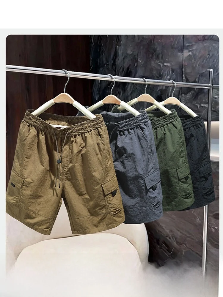 Quick Dry Breathable Outdoor Casual Shorts for Men Lightweight Multi Pocket Workwear Summer Versatile Couple Style Straight Leg
Quick Dry Breathable Outdoor Casual Shorts for Men Lightweight Multi Pocket Workwear Summer Versatile Couple Style Straight Leg