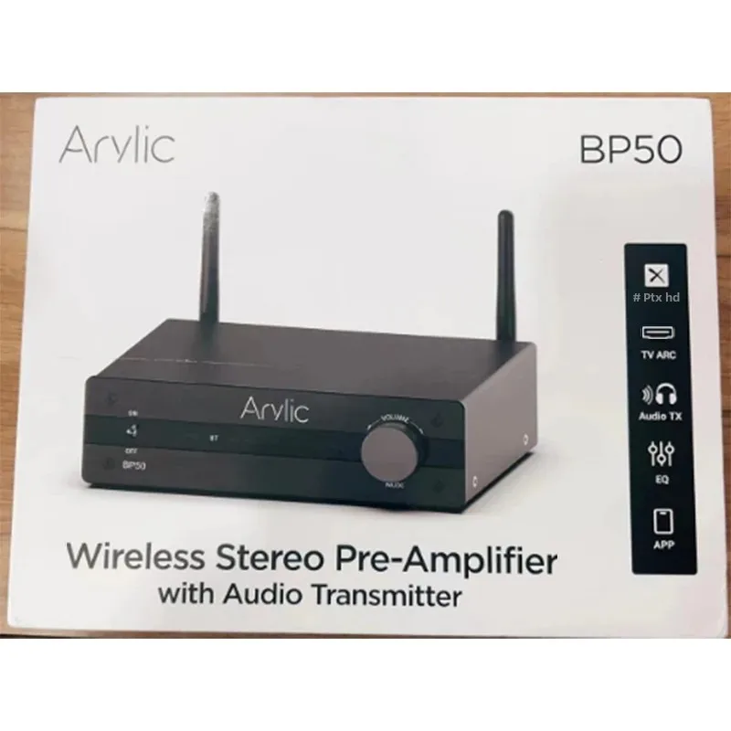 Arylic BP50 Bluetooth Stereo aptx HD Audio Preamplifier Receiver 2.1 Channel Mini Class D Integrated Amp for Home Speakers
Arylic BP50 Bluetooth Stereo aptx HD Audio Preamplifier Receiver 2.1 Channel Mini Class D Integrated Amp for Home Speakers