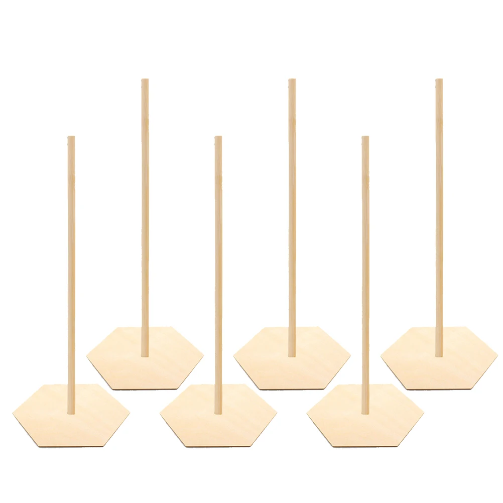 6pcs Donut Display Stand Wooden Cake Rack Reusable Stable Storage Wedding Bridal Baby Showers Sweet Display
6pcs Donut Display Stand Wooden Cake Rack Reusable Stable Storage Wedding Bridal Baby Showers Sweet Display